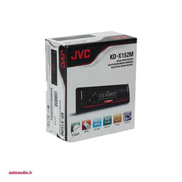 ضبط ماشین جی وی سی مدل JVC KD-X152M