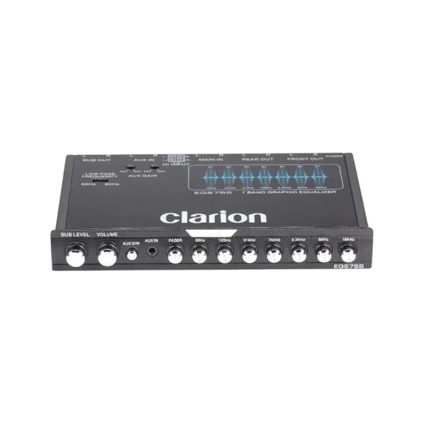 اکولایزر گرافیکی Clarion EQS755
