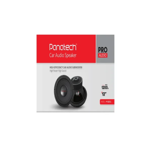 ساب ووفر پاناتکPanatech p-S1211 حداکثر توان1200 وات